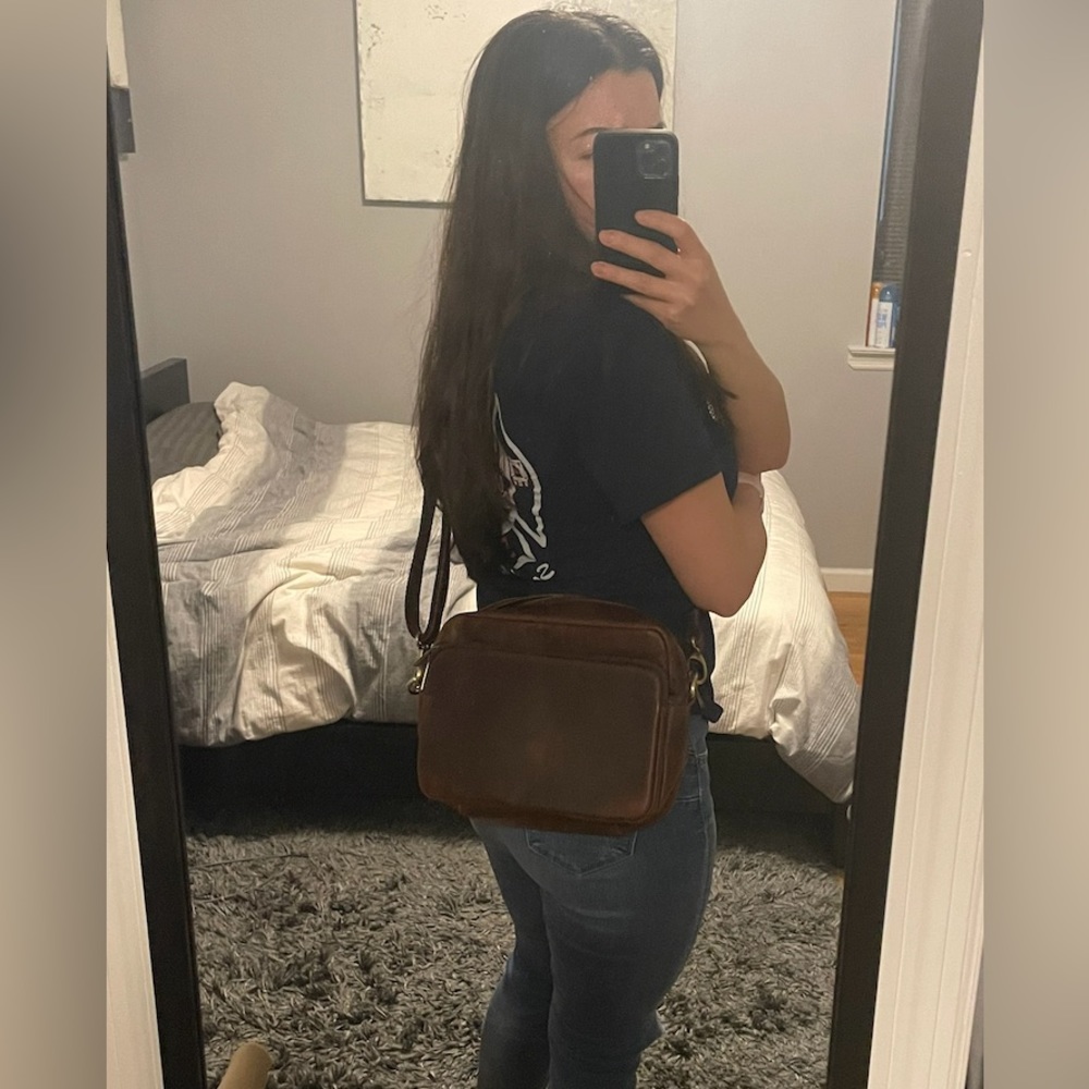 Leather Crossbody Bags for Women, Leather Shoulder Bag